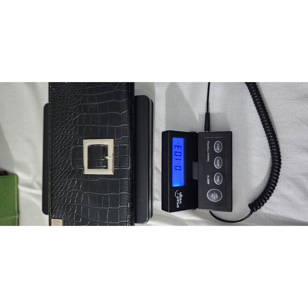 Miche Black Crocodile Pattern Shell With Silver B… - image 5